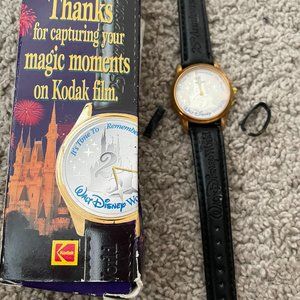 Vintage 1996 Walt DISNEY World 25th Anniversary watch KODAK NEW